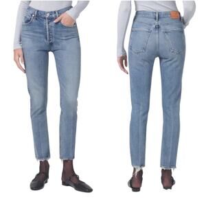 Citizens of Humanity Jolene High Rise Vintage Straight Jeans size 28 Button Fly